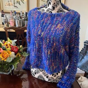 Ecote Multicolor Fuzzy Sweater